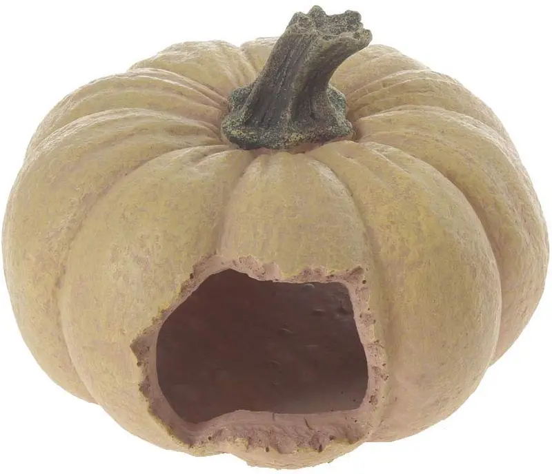 Emours Tortuga Araña Lagarto Calabaza Casa Reptile Ocultar Cueva Nido Plataforma de Escalada