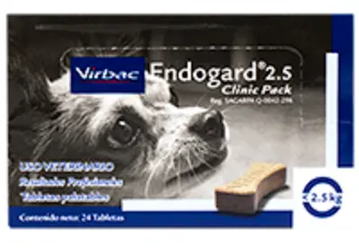 Endogard 2.5 ( 24 tabletas ) desparasitante