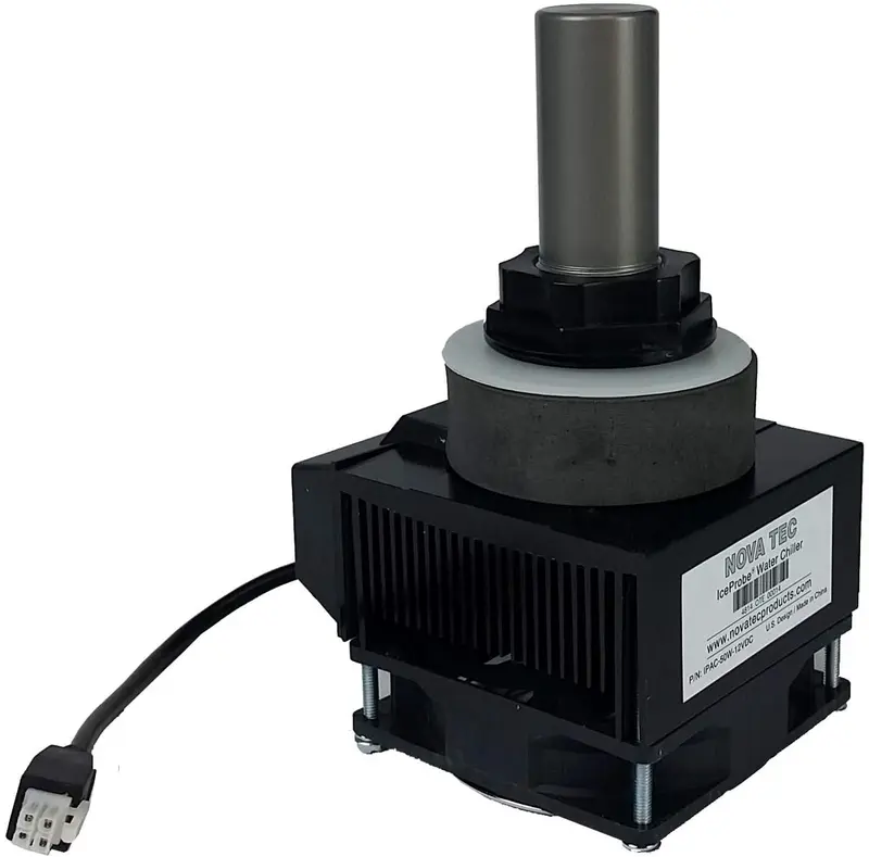 Enfriador termoeléctrico para acuarios, de IceProbe, 4 pulgadas x 4 3/4 pulgadas x 7 1/2 pulgadas