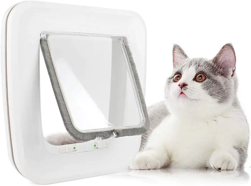 Enjoying Cat Door Cat Flap Door Small Dog Breed Door Window