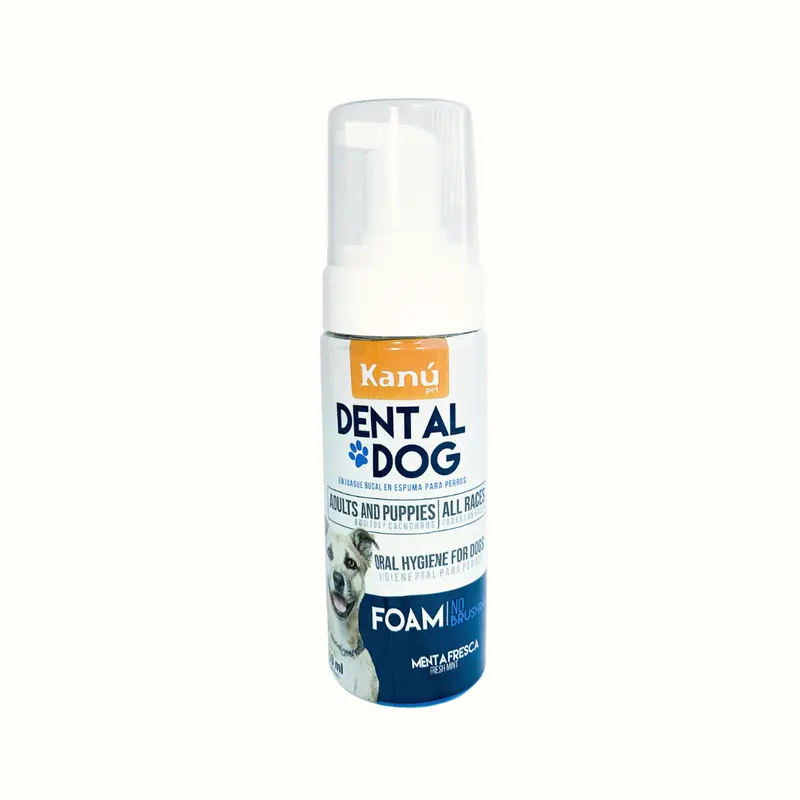 Enjuague Bucal en Espuma Menta Kanu Pet para Perro