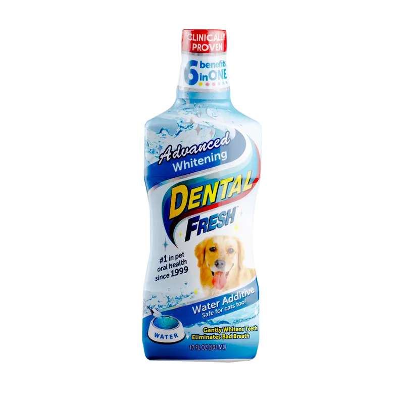 Enjuague Bucal para perro Dental Fresh Whitening 17 oz