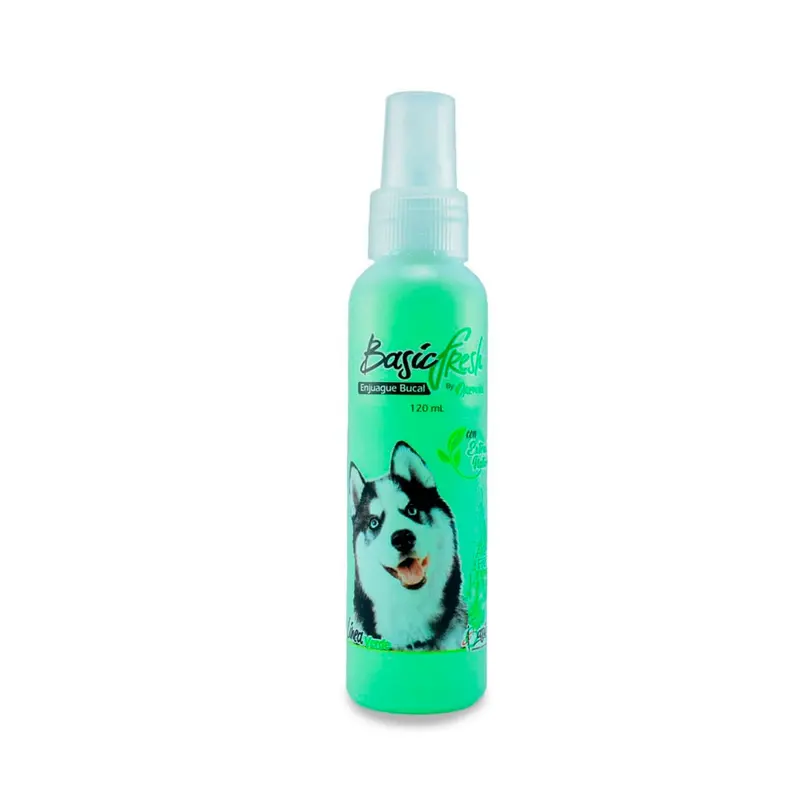 Enjuague Bucal  Perro Basic Fresh Orenda 120 Ml