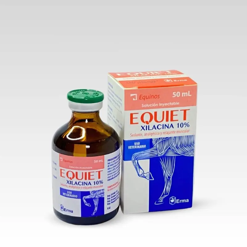 Equiet Xilacina 10% x 50 ml Equinos
