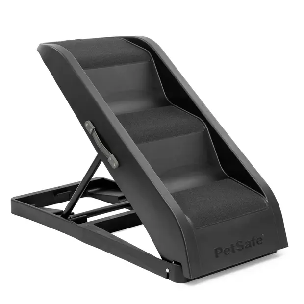 Escalera Lateral Ajustable Happy Ride® para Perros - Negra (Black) | PetSafe