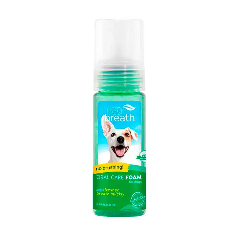 Espuma Dental para Mascotas Sabor a Menta 4.5 Oz