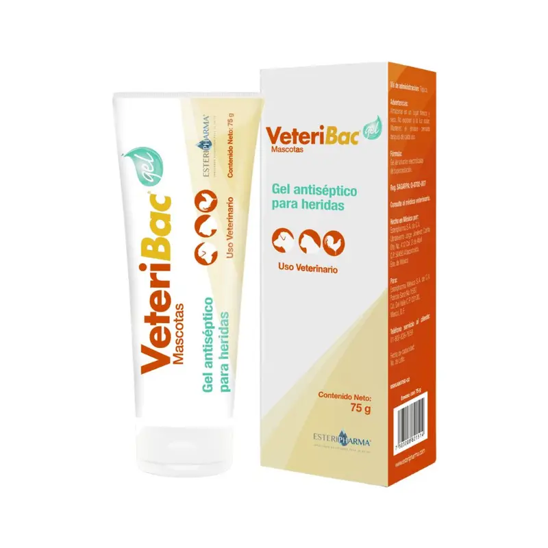 Esteripharma Veteribac Gel Antiseptico 75G
