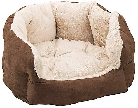 Ética zona de mascotas Dormir cama cojín reversible Pet