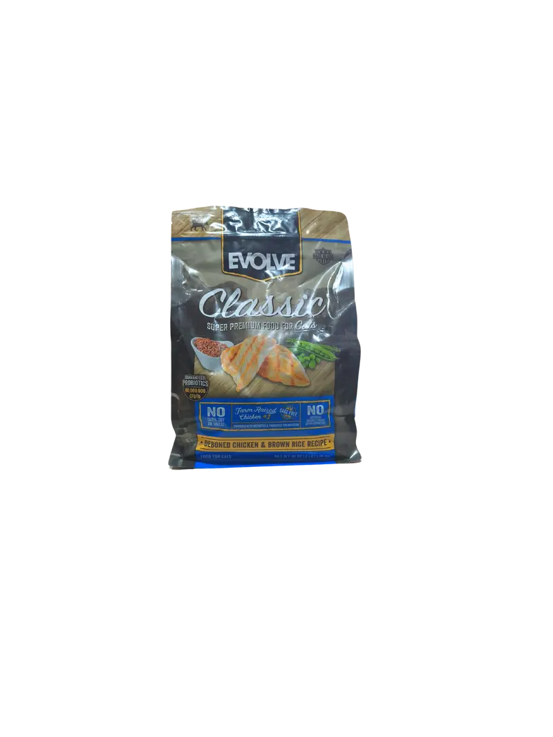 EVOLVE CAT CLASICC POLLO 1.36 KG