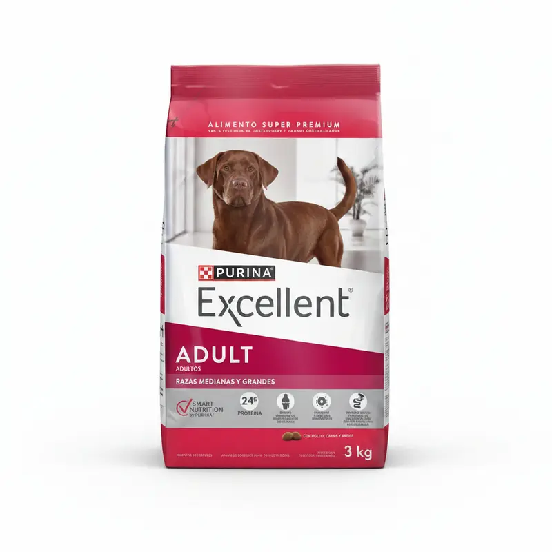 Excellent Perro Adulto Raza Mediana Y Grande