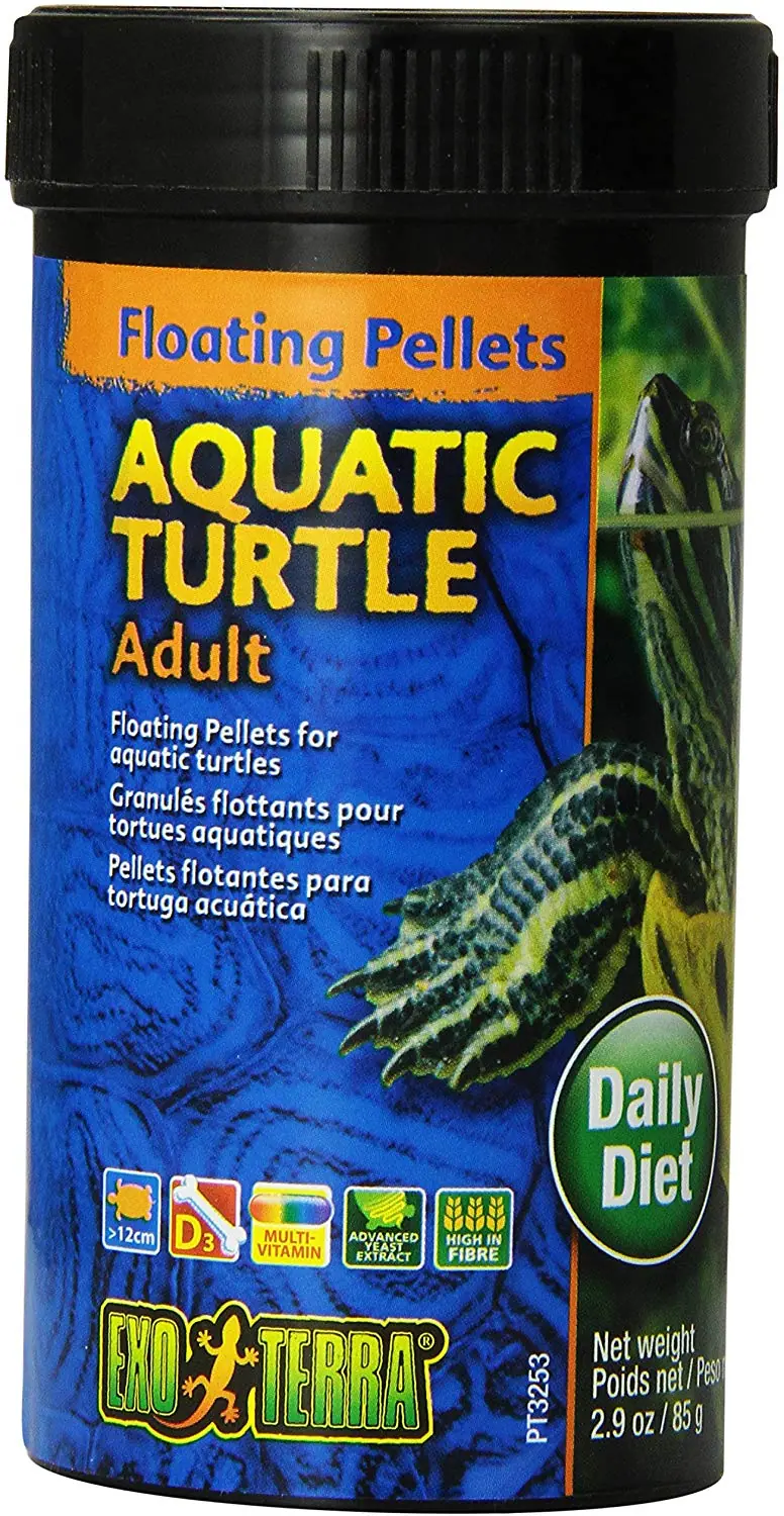 EXO TERRA adulto Aquatic tortuga Alimentos, 2.9-ounce