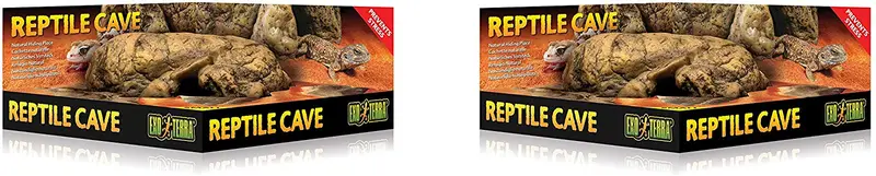 Exo Terra New Reptile Cave, Pequeño, Natural Hiding Place