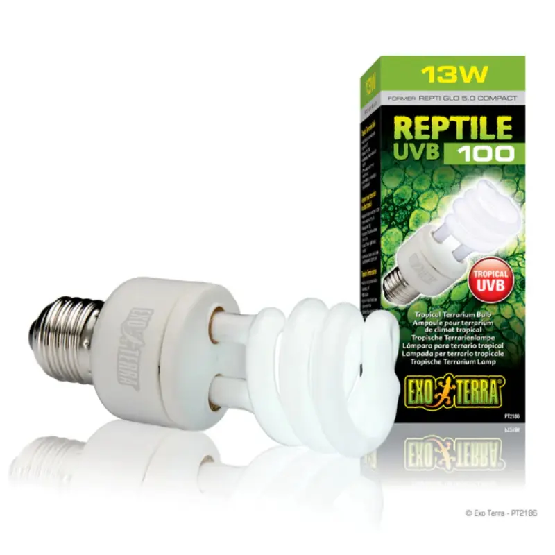 Exoterra Ampolleta UVB 100 Tropical 13w