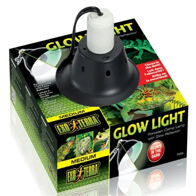Exoterra glow ligth Lampara de Porcelana Reflectante M