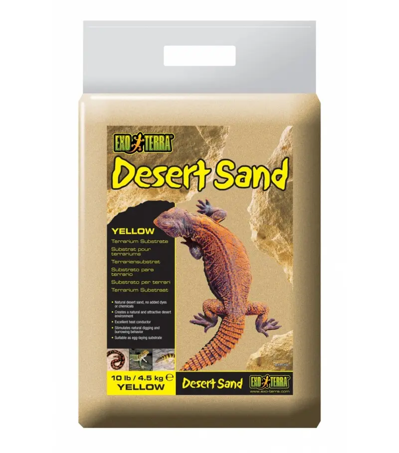 Exoterra Sustrato Arena Desierto Amarilla 4,5 kg