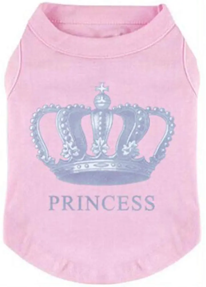 Expawlorer, Playera para mascota "Prince" tamaño pequeño, Ropa para chihuahuas, yorkshires, terrier