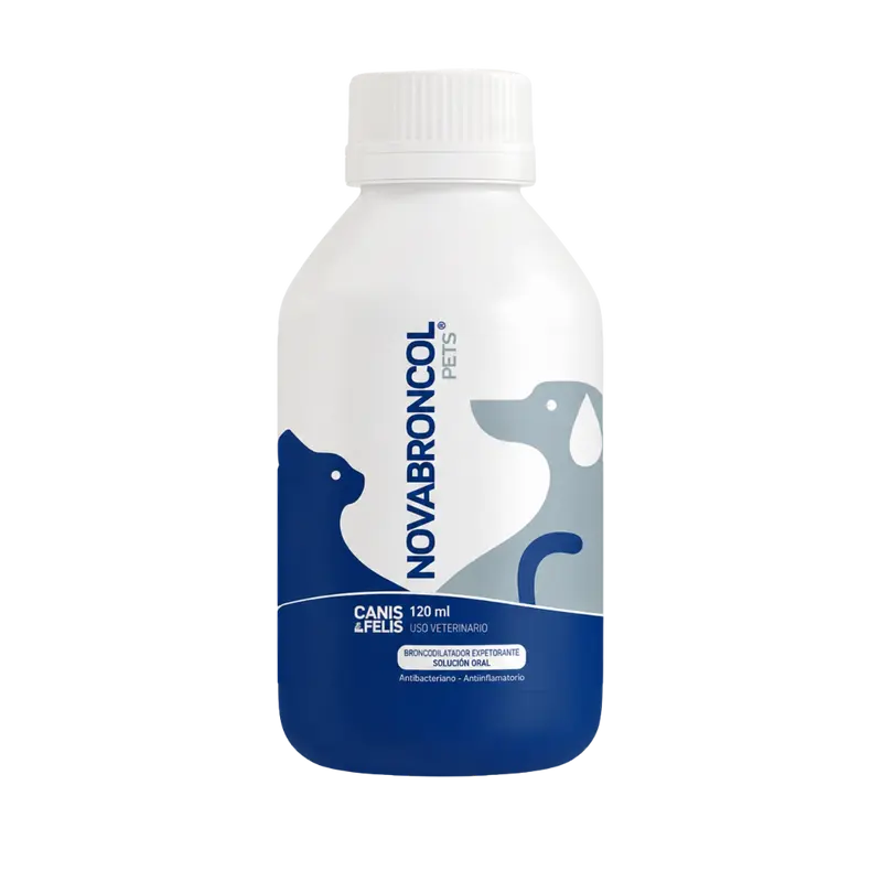 Expectorante / Mucolítico Novabroncol Pets para Perros y Gatos
