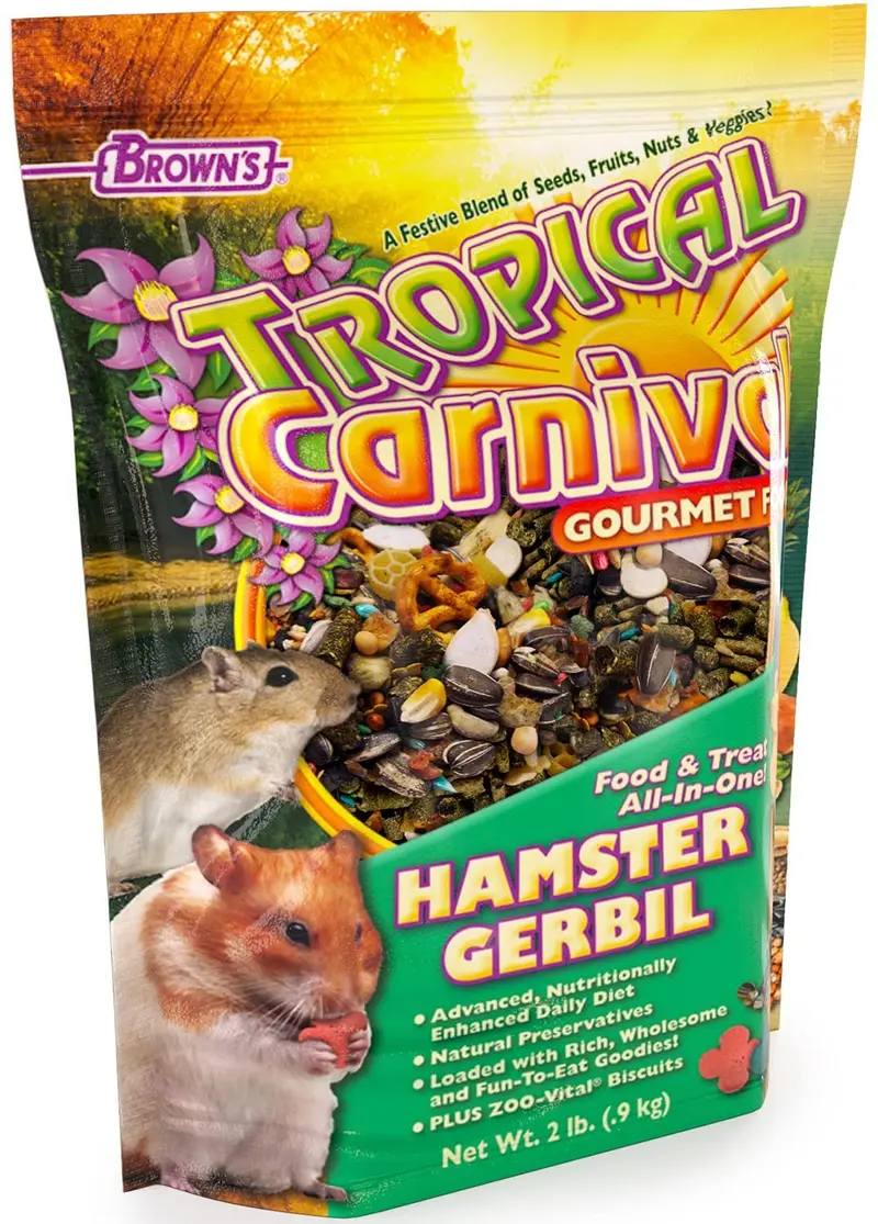 F.M. Browns Wildbird Tropical Carnaval Comida para hámster