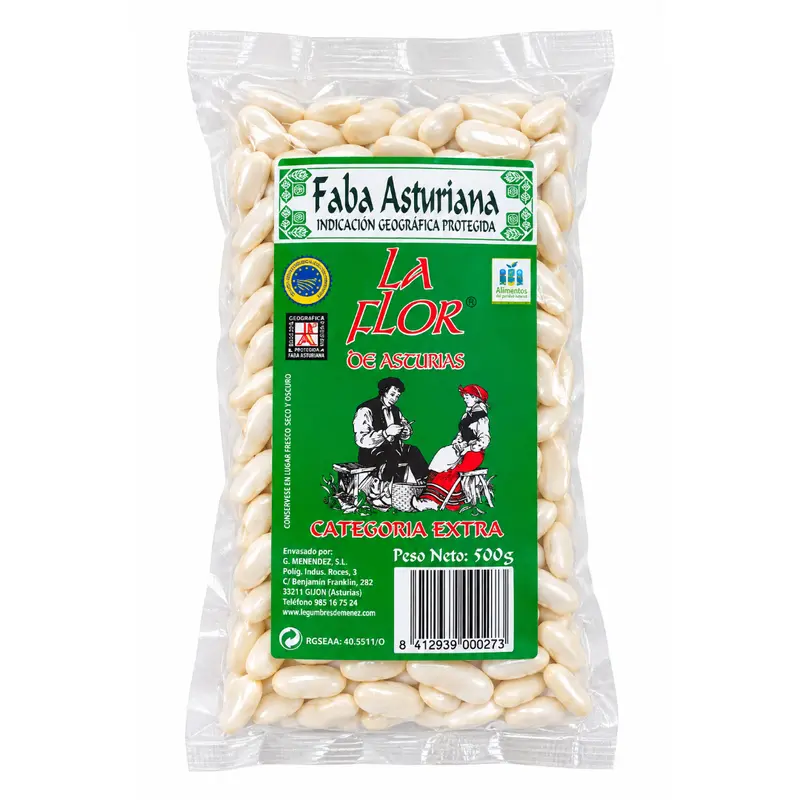 FABAS D.O. LA FLOR DE ASTURIAS 500 GR.