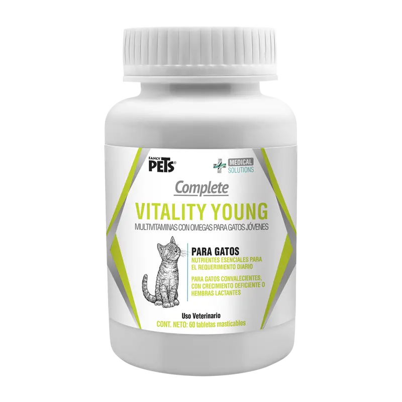 Fancy Pets Complete Vitality Gatos 60 Tabs.