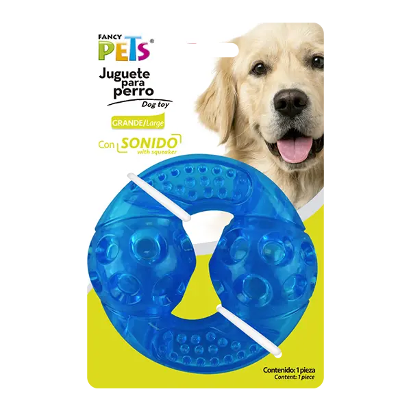 Fancy Pets Juguete Dona Flexible Gde/Con Sonido
