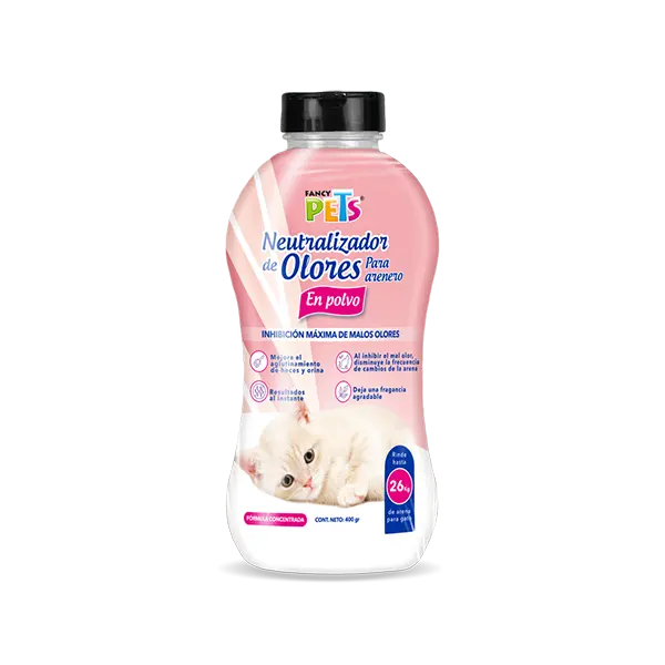 Fancy Pets Neutralizador De Olores En Polvo P/Arenero 400Gr