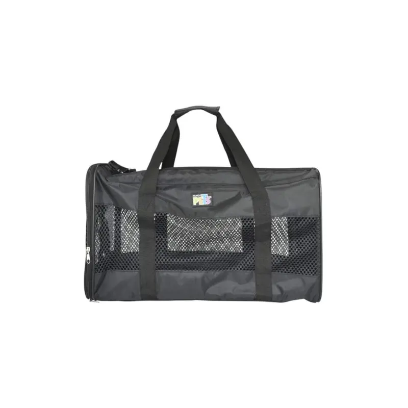 Fancy Pets Transportadora De Tela Basic Chica/Negra