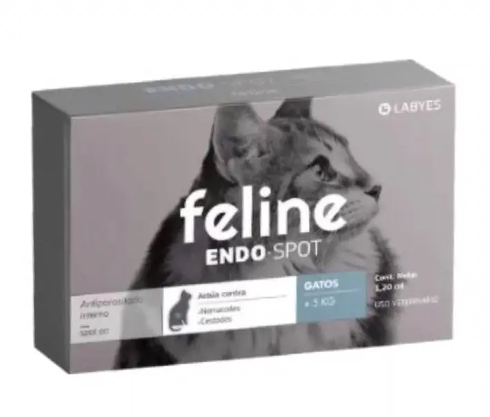 Feline Endospot más de 5 kg ( pipeta gatos ) TEMPORALMENTE AGOTADO