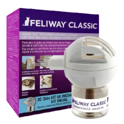 Feliway Classic Difusor y Recarga (Efecto relajante Gatos ) feromonas