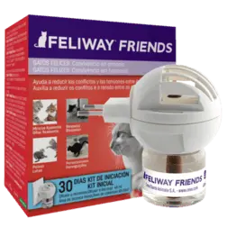 Feliway Friends Difusor y recarga (Efecto relajante Gatos ) feromonas