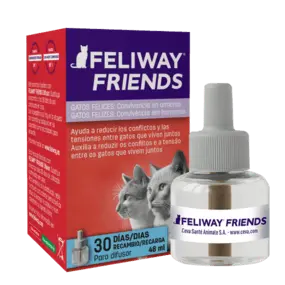 FELIWAY Friends Recambio 48 ml – Armonía entre Gatos | Difusor Convivencia