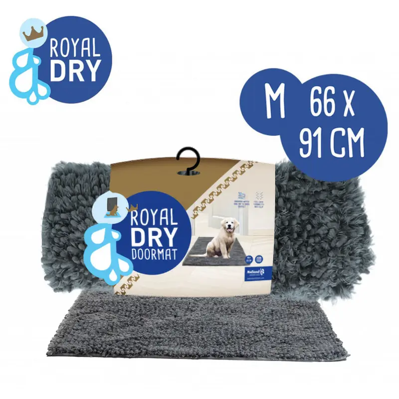 Felpudo absorbente para perros Royal Dry - M