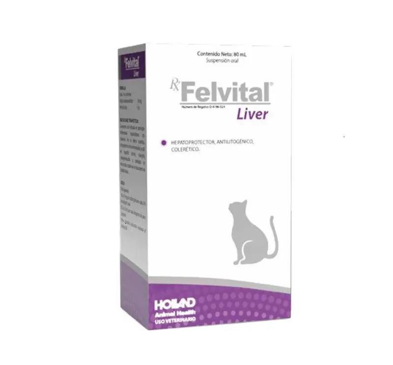 Felvital LIVER 30 mL (Ácido Ursodesoxicólico - Protector Hepático ) PRÓXIMAMENTE