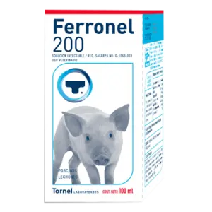 Ferronel 200 Hierro Inyectable Frasco con 20 ml