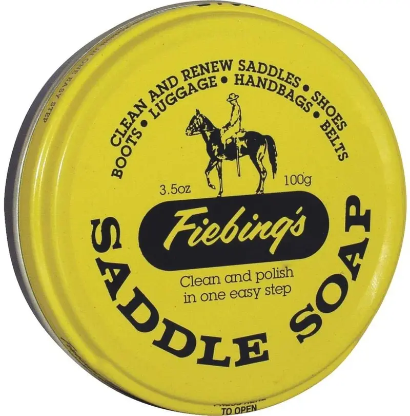 Fiebing's - Jabón para sillín, 3.5 oz, color amarillo