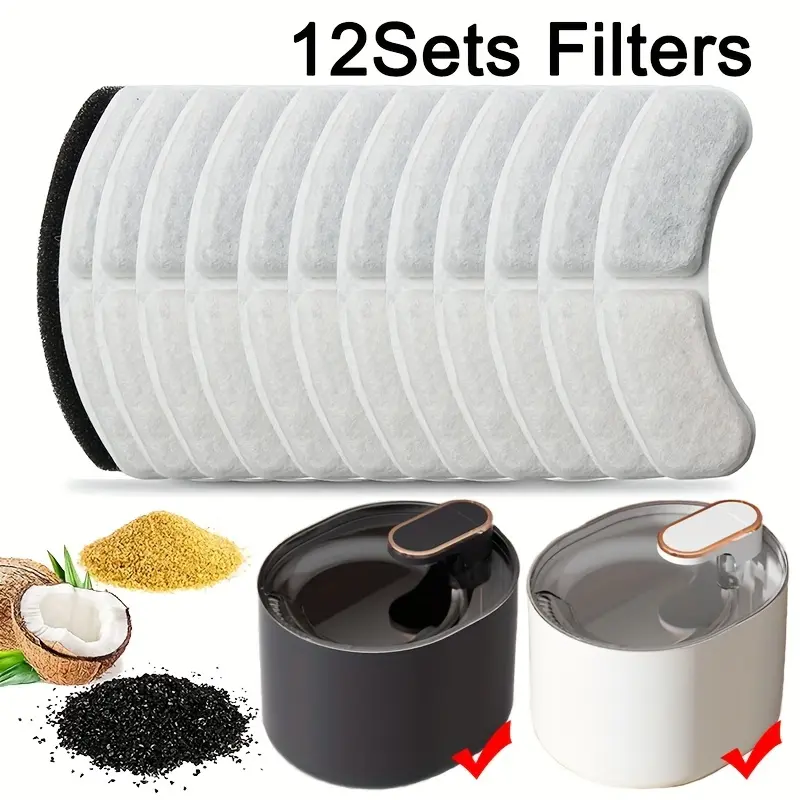 Filtros de Repuesto para Fuente de Agua – Mantén el Agua Pura y Saludable