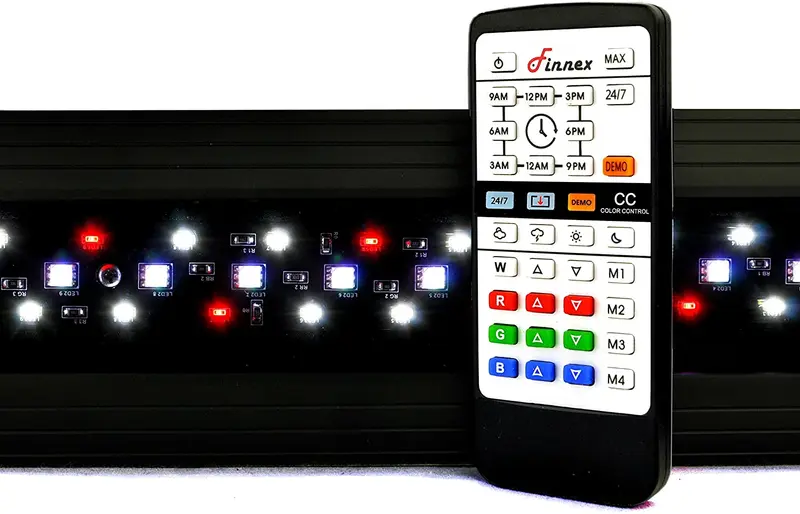 Finnex Plantado + 24/7 CRV Luz LED para acuario