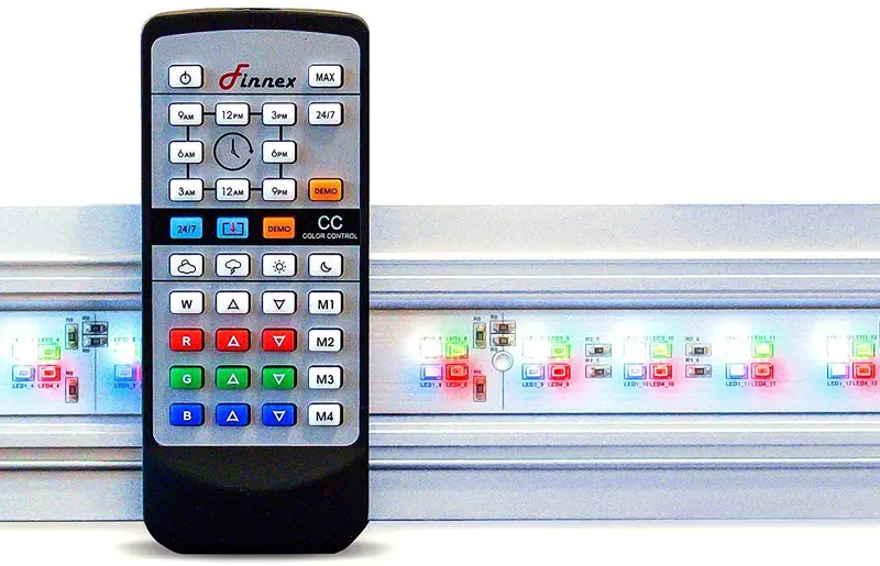 Finnex Planted+ 24/7 HLC - Luz LED para acuario