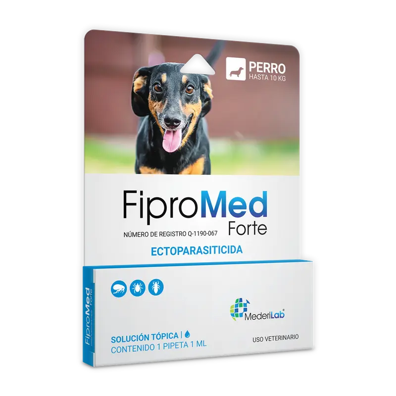 Fipromed Forte Perros 5 kg a 10 kg (1 Pipeta 1.0 mL)