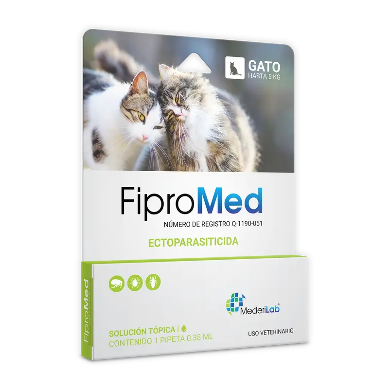 Fipromed Gatos hasta 5 kg (1 Pipeta 0.38 mL)
