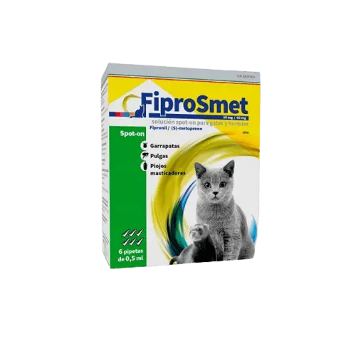 Fiprosmet® Pipetas – Antiparasitario para Perros y Gatos