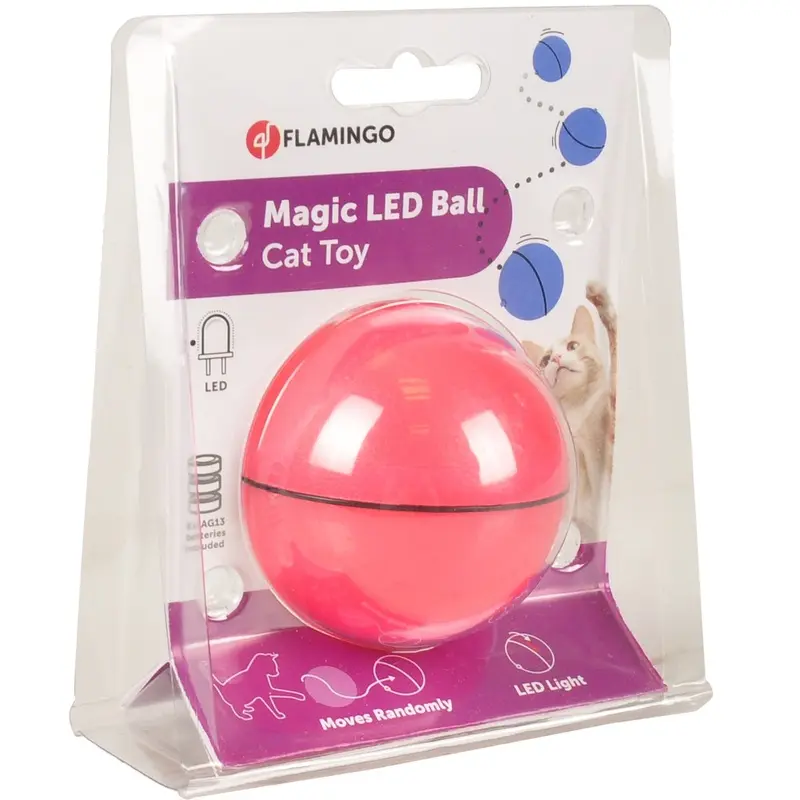 Flamingo con LED Magic Rosa 6 cm