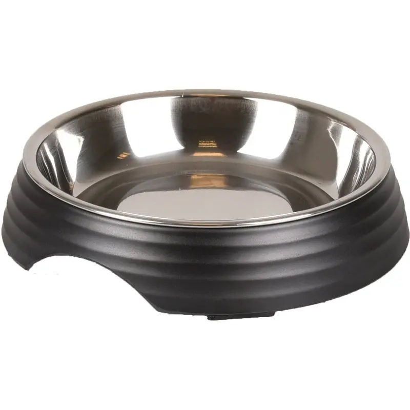 Flamingo de gato Aschau Acanalado Negro Mate 160 ml