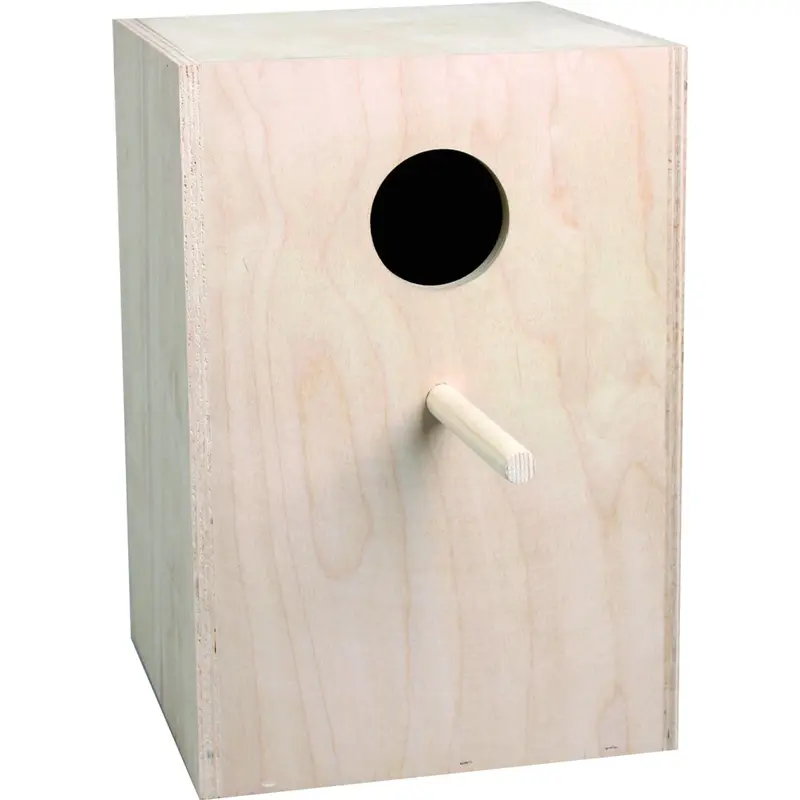 Flamingo de madera para Periquito Grande Vertical