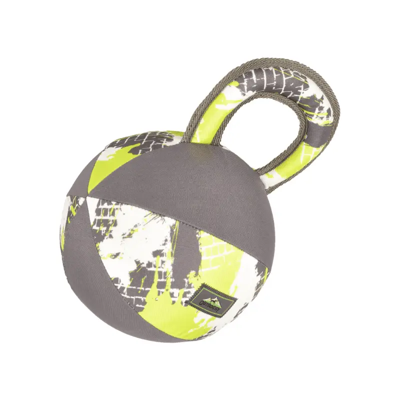 FLAMINGO Pelota con Asa 30 cm para perros