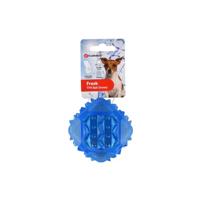 FLAMINGO Pelota TPR Refrescante para perros