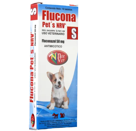 Flucona Pets NRV S 10 Tabletas ( Fluconazol 50 mg )