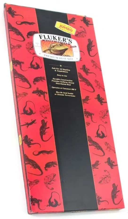 Fluker 29050 - Alfombrilla de calor para reptiles y animales pequeños, Mini (4 x 5 pulgadas, 2 W)