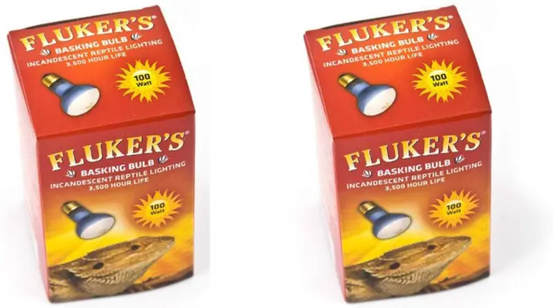 Fluker Basking - Bombilla para reptiles (100 W)