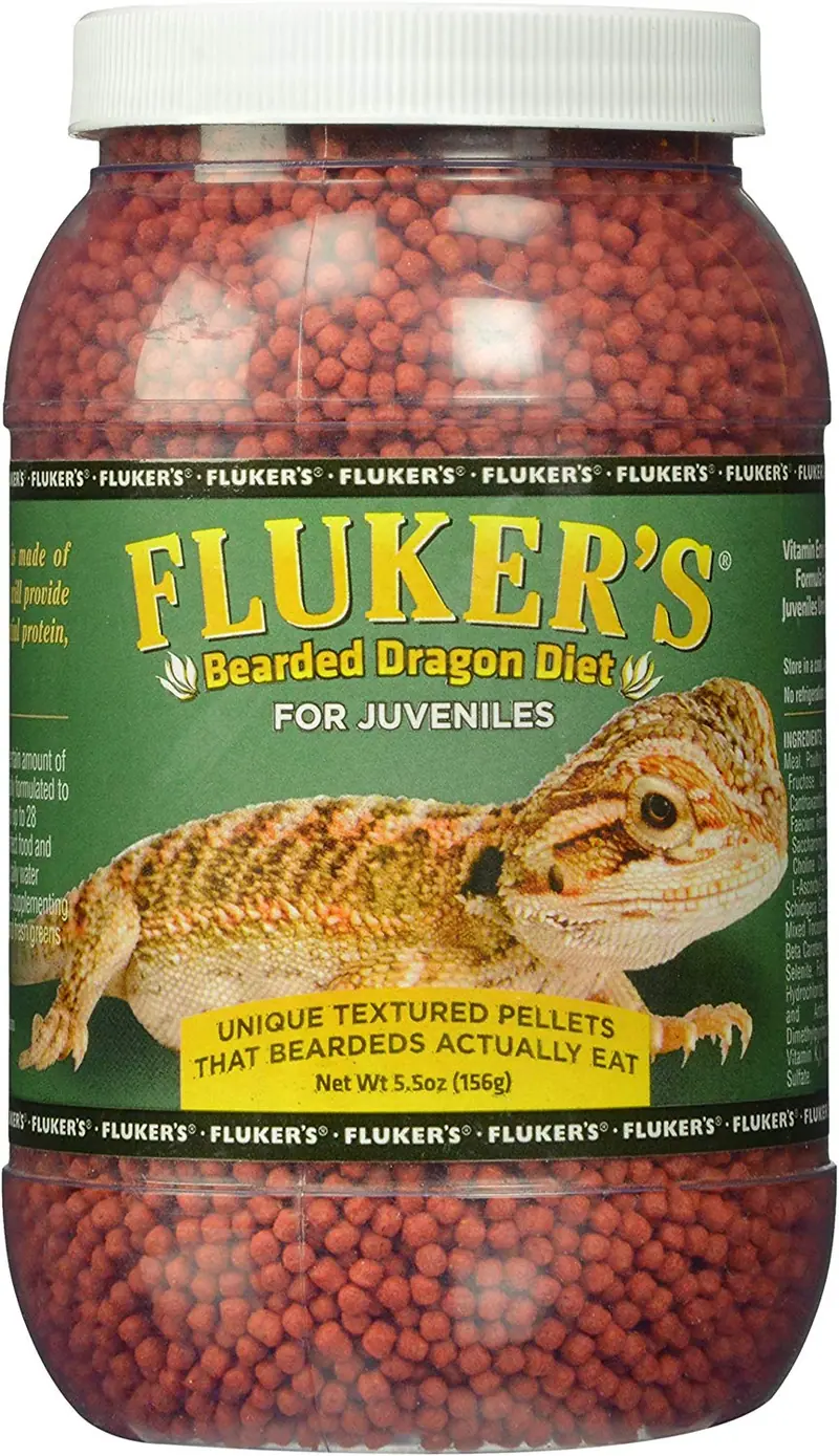 Fluker Labs sfk76031 Juvenile Bearded Dragon dieta Alimentación, 5.5-ounce